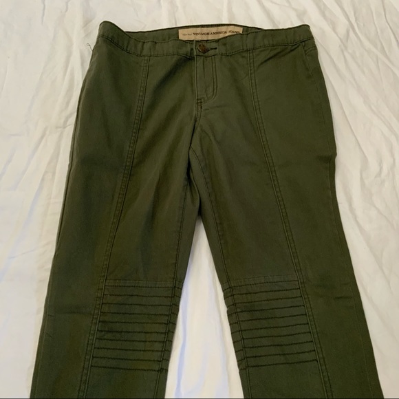 Nine West Vintage America Jeans Jegging Jeans Army Green
Size 10/29 - Picture 9 of 13